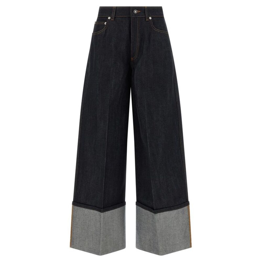 Givenchy Women's Turn Up Jeans - Picture 1 of 4